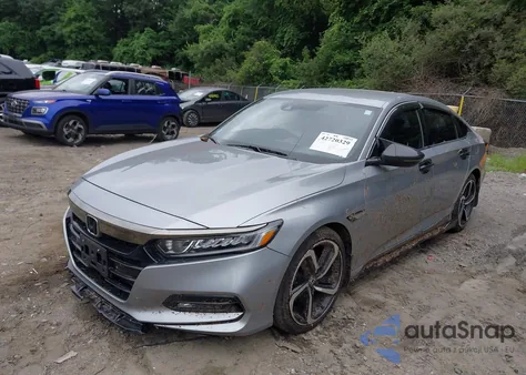2018 Honda Accord Sport из США, поврежденный, VIN 1HGCV1F38JA1092